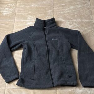 Columbia Women’s Grey Fleece Jacket - Medium